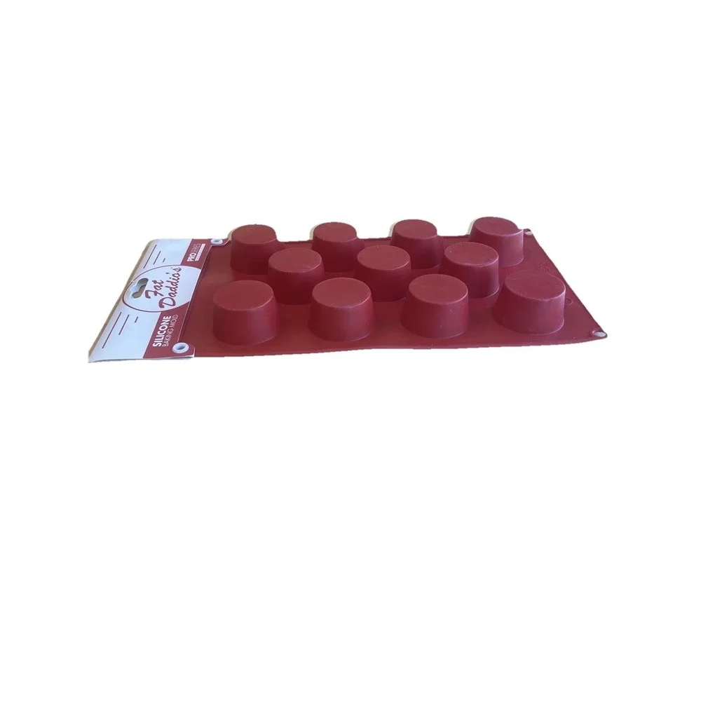 Fat Daddio's Muffin Pan Silicone Mold for Baking & Soap Making 2.01